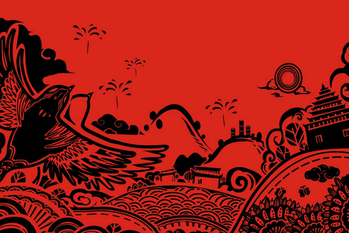 紅色禮盒瓜子包裝設(shè)計，古典特色食品包裝設(shè)計