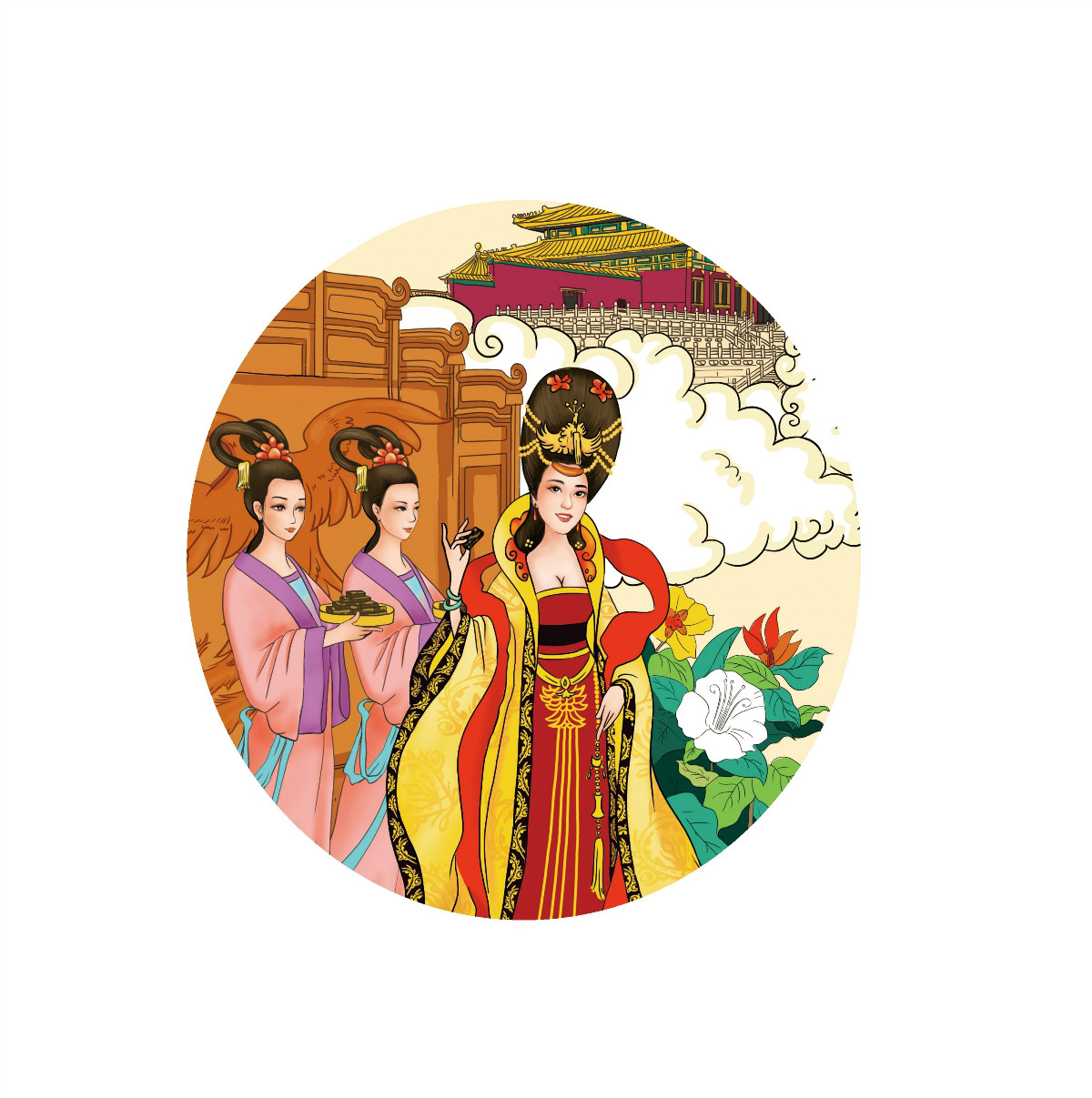 一款家佳樂文學(xué)化妝品宣傳插畫，廣告插畫設(shè)計(jì)