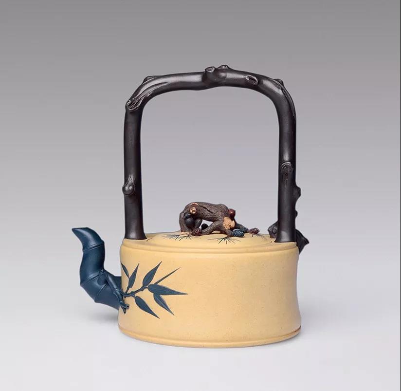 10種最美花器提梁壺，精美別致雕花紫砂壺!