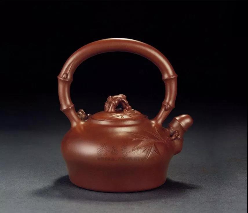 10種最美花器提梁壺，精美別致雕花紫砂壺!