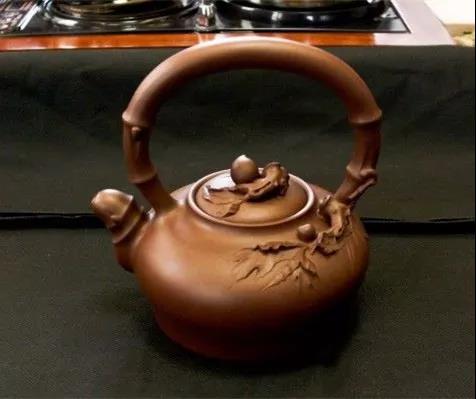 10種最美花器提梁壺，精美別致雕花紫砂壺!