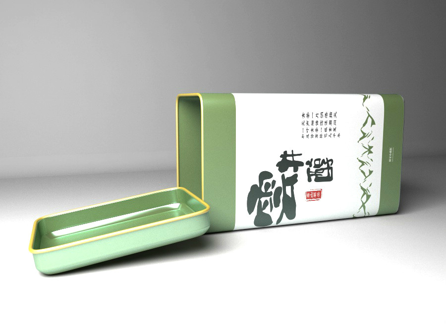 清新古樸茶葉包裝設計，簡潔大氣茶葉包裝設計