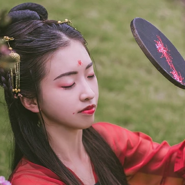 花顏古典氣質(zhì)女生頭像，唯美古風(fēng)真人頭像