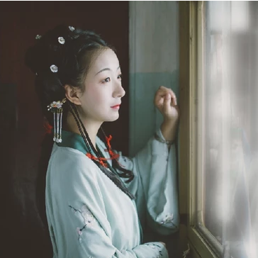 古典氣息帶傘女生頭像，唯美古風(fēng)真人頭像