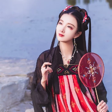 優(yōu)雅喝酒女生頭像，唯美古風(fēng)真人頭像