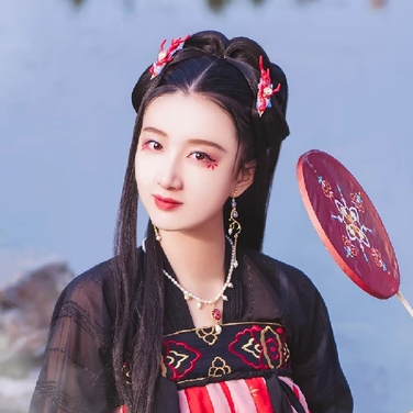 優(yōu)雅喝酒女生頭像，唯美古風(fēng)真人頭像