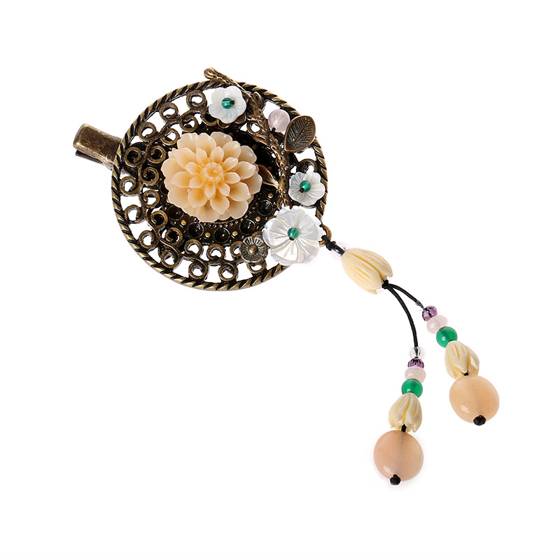 三生三世發(fā)夾，淡雅秀麗古典頭飾