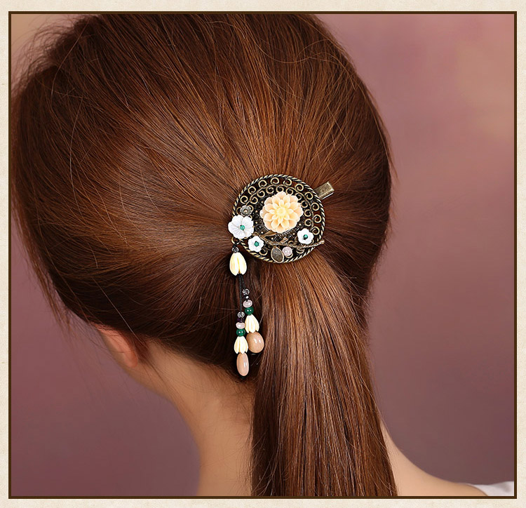 三生三世發(fā)夾，淡雅秀麗古典頭飾
