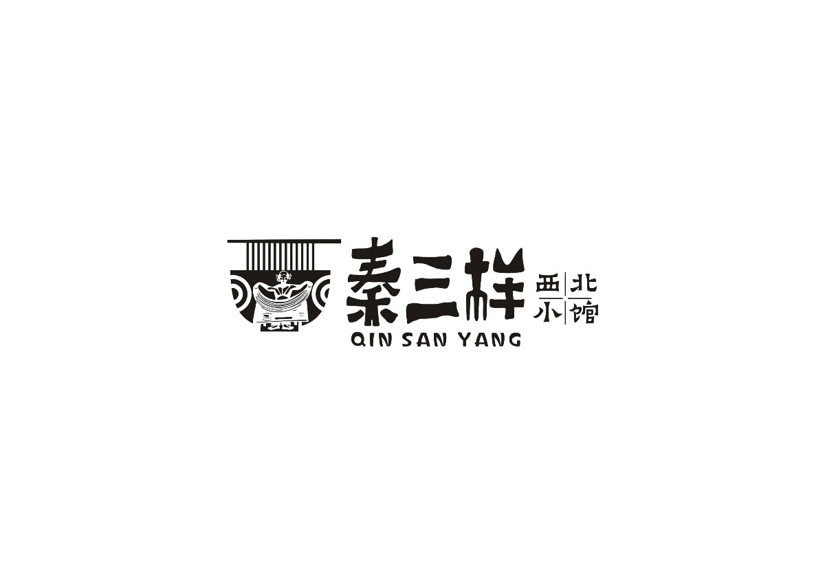 8款時尚中國元素品牌logo，古典韻味餐飲logo設(shè)計