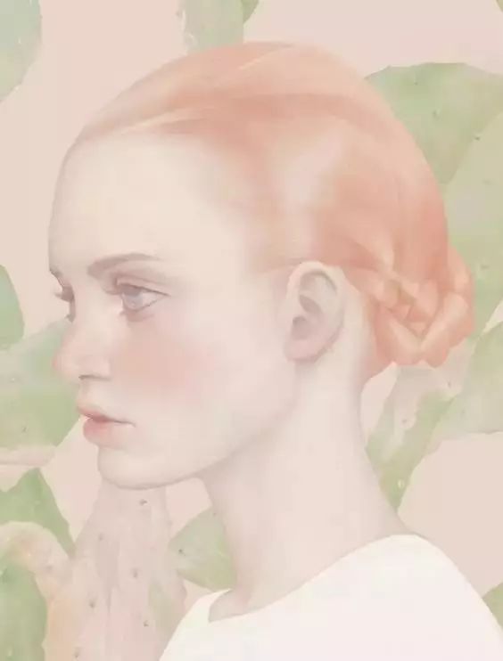 風(fēng)格獨特的插畫圖片，時尚清新色調(diào)手繪插畫