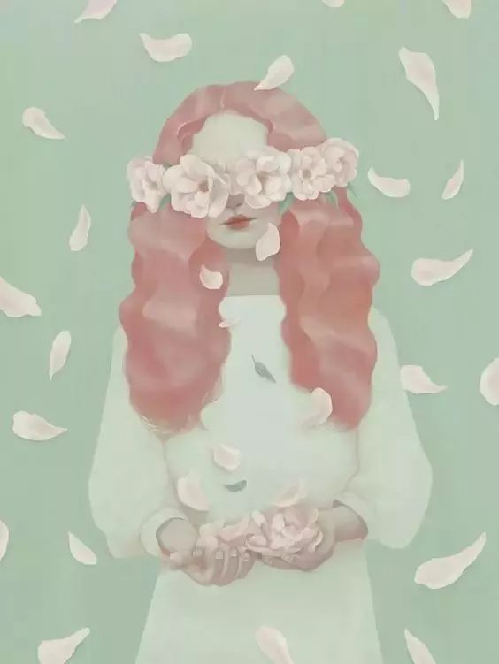 風(fēng)格獨(dú)特的插畫圖片，時(shí)尚清新色調(diào)手繪插畫