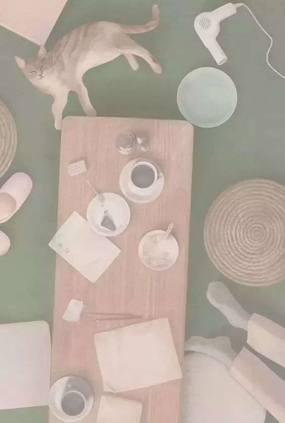 風(fēng)格獨特的插畫圖片，時尚清新色調(diào)手繪插畫