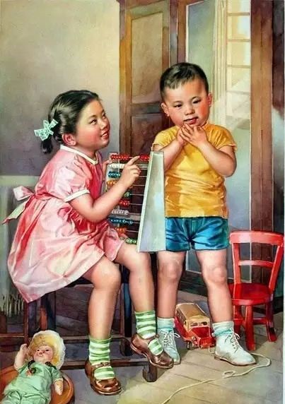 60年代古老的中國(guó)年畫，值得珍藏的回憶！