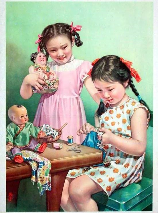 60年代古老的中國年畫，值得珍藏的回憶！