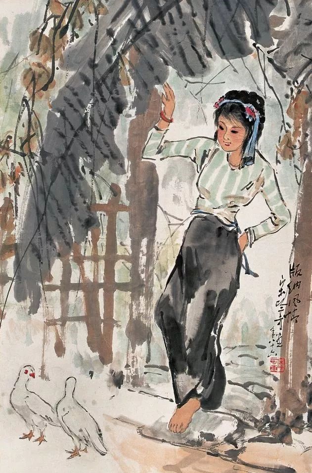 詩(shī)意中國(guó)畫(huà)：宋吟可人物國(guó)畫(huà)欣賞