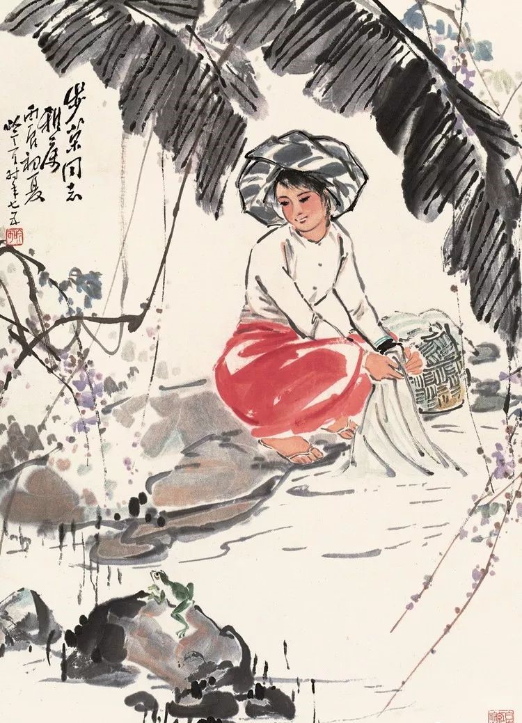 詩意中國畫：宋吟可人物國畫欣賞