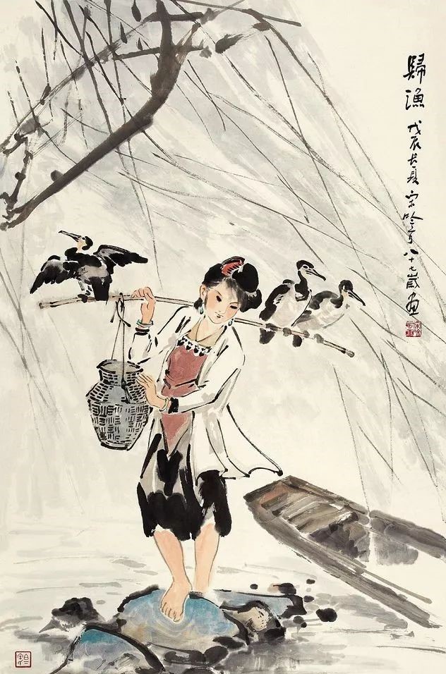 詩(shī)意中國(guó)畫(huà)：宋吟可人物國(guó)畫(huà)欣賞