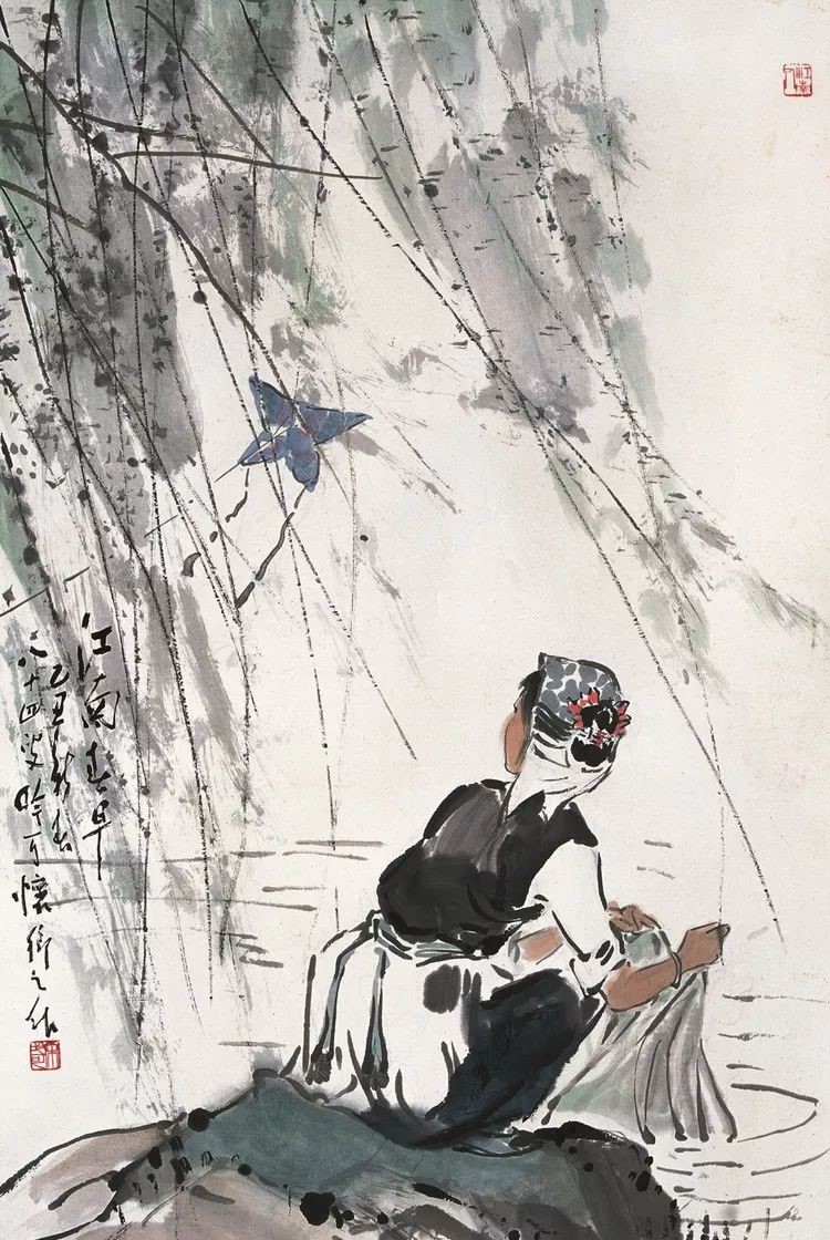 詩意中國畫：宋吟可人物國畫欣賞