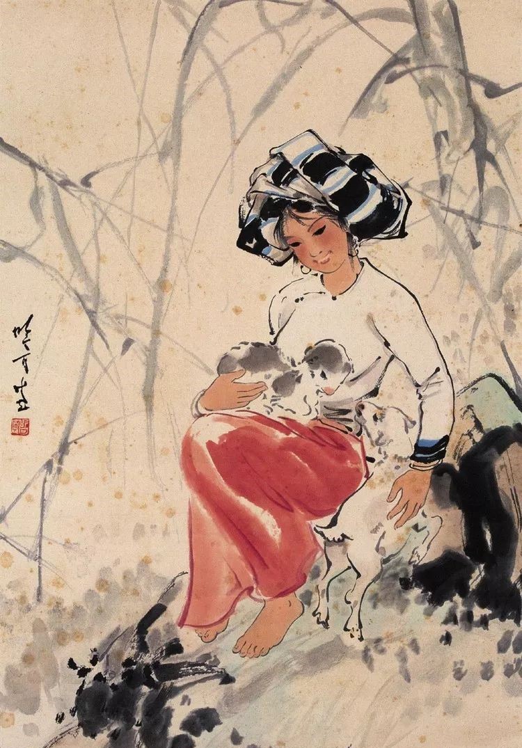 詩(shī)意中國(guó)畫：宋吟可人物國(guó)畫欣賞