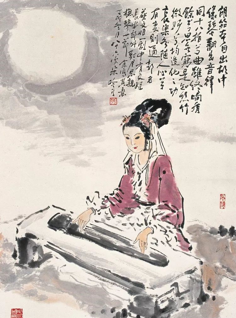 詩(shī)意中國(guó)畫：宋吟可人物國(guó)畫欣賞