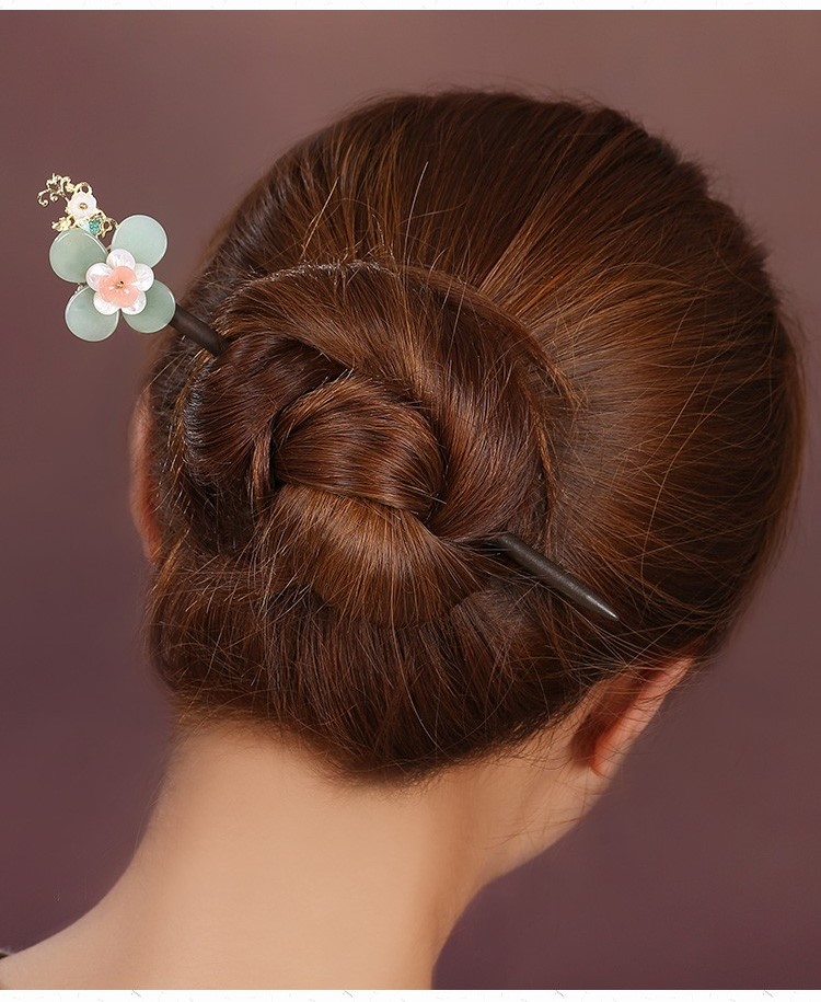 綰如兮發(fā)簪宮廷步搖，古典氣質簪子頭飾