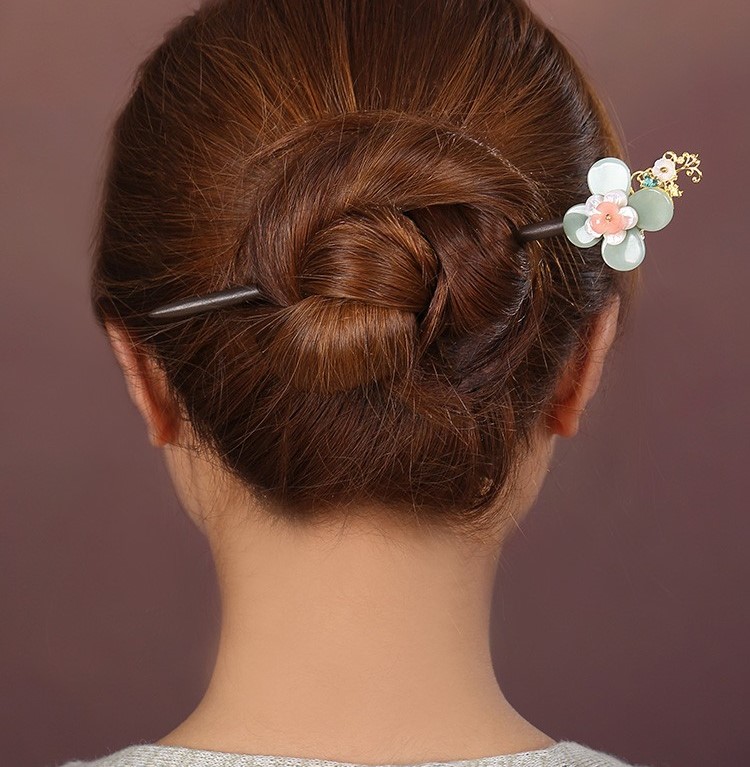 綰如兮發(fā)簪宮廷步搖，古典氣質簪子頭飾