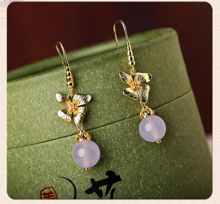 時(shí)尚婉約耳環(huán)，復(fù)古優(yōu)雅氣質(zhì)耳環(huán)