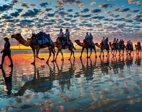 美到骨子里的夕陽風(fēng)景：青山依舊在，幾度夕陽