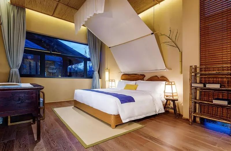 青城山·心越酒店，美的很自然沒(méi)有斧鑿的刻意