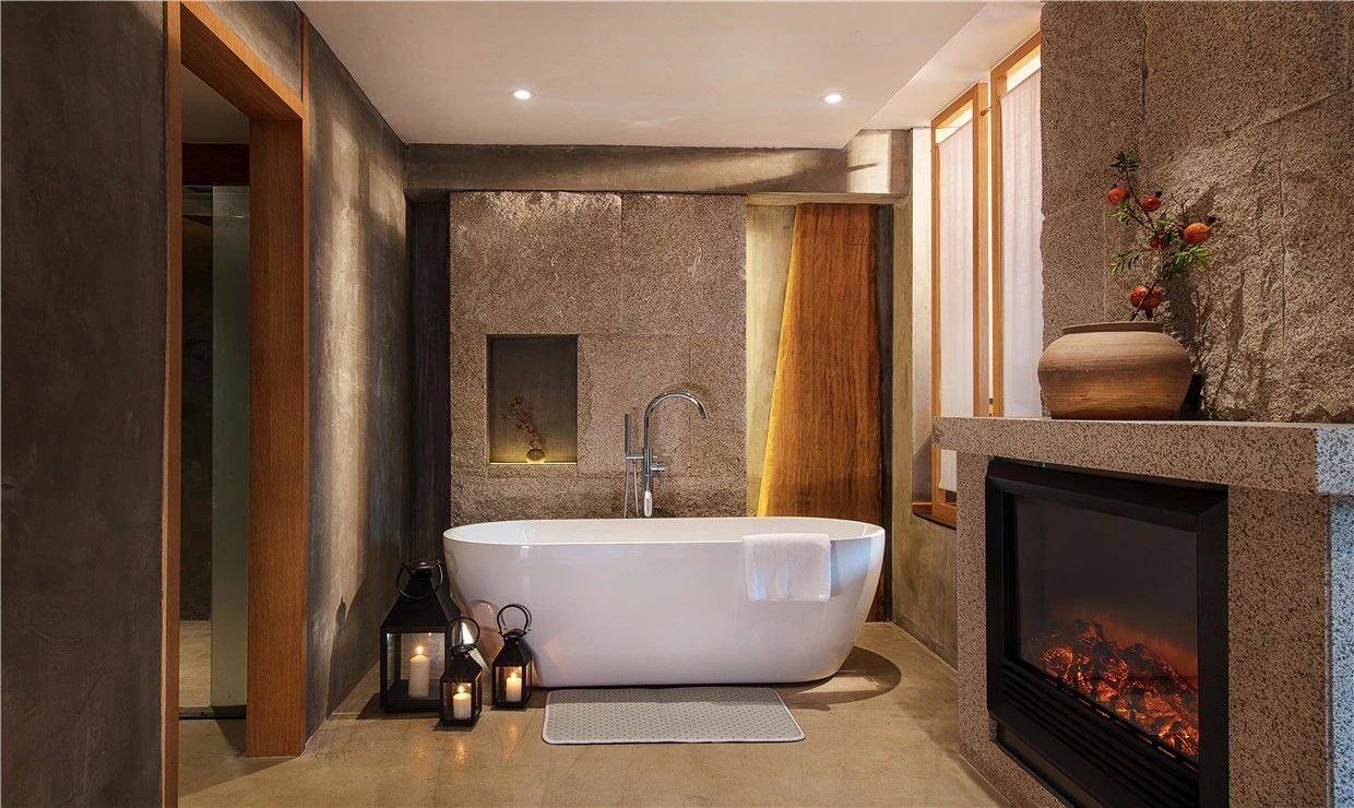 青城山·心越酒店，美的很自然沒有斧鑿的刻意