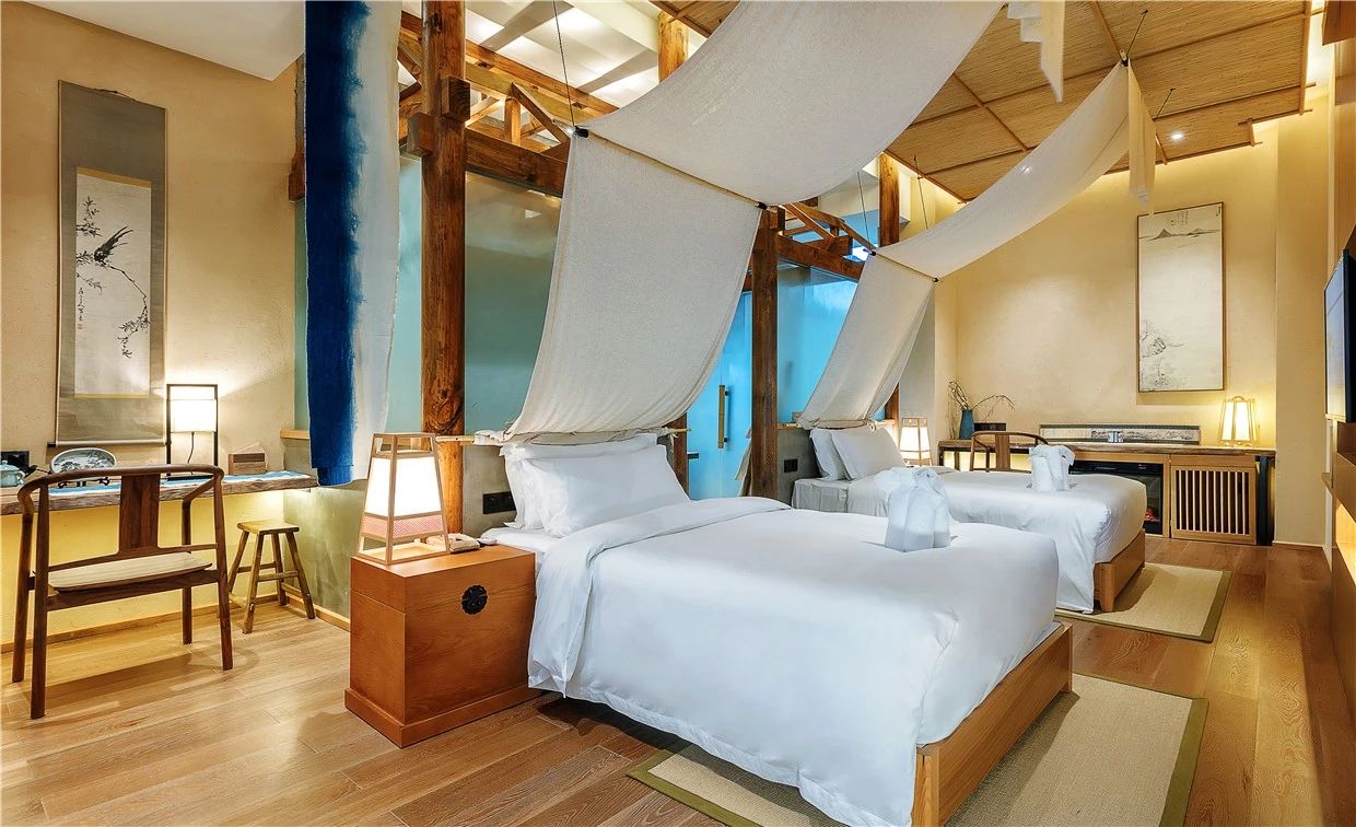 青城山·心越酒店，美的很自然沒(méi)有斧鑿的刻意