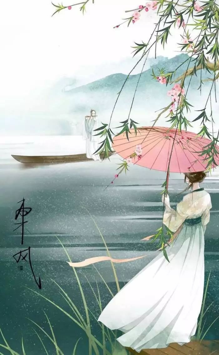 24款唯美古風(fēng)圖片：一點(diǎn)一橫皆為畫