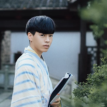 文藝書生男生頭像，唯美古風(fēng)真人頭像