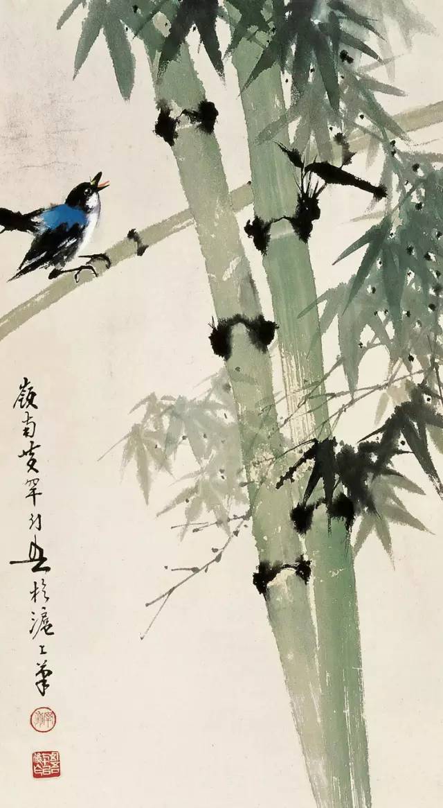 中國(guó)國(guó)畫藝術(shù)：絕美花鳥國(guó)畫圖片