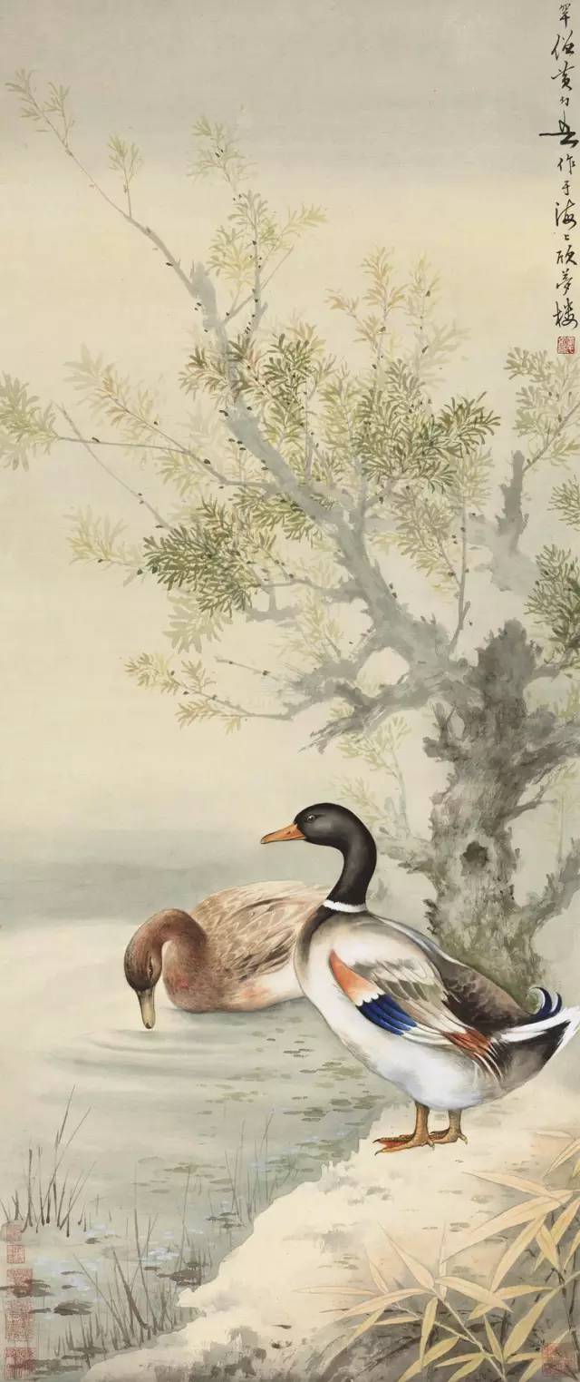 中國(guó)國(guó)畫藝術(shù)：絕美花鳥國(guó)畫圖片