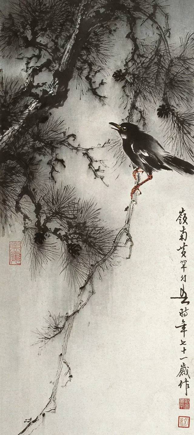 中國國畫藝術：絕美花鳥國畫圖片