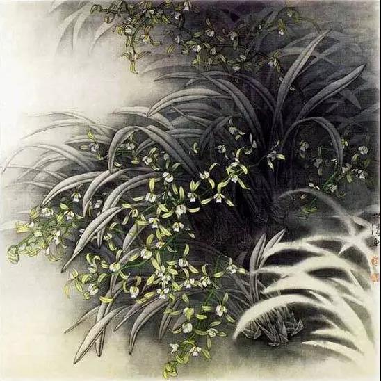中國(guó)畫(huà)欣賞：驚艷唯美蘭花圖