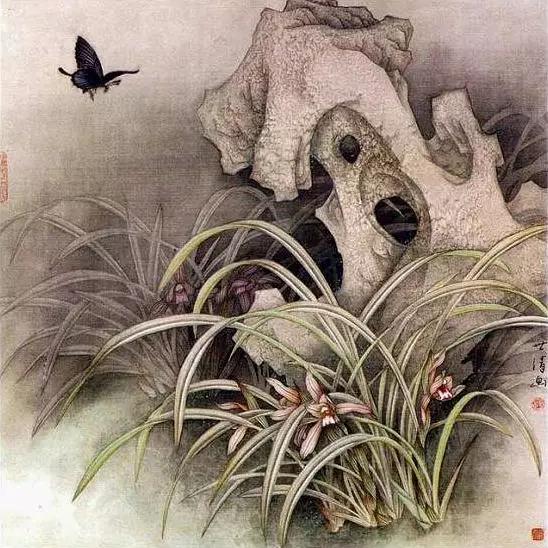 中國(guó)畫(huà)欣賞：驚艷唯美蘭花圖