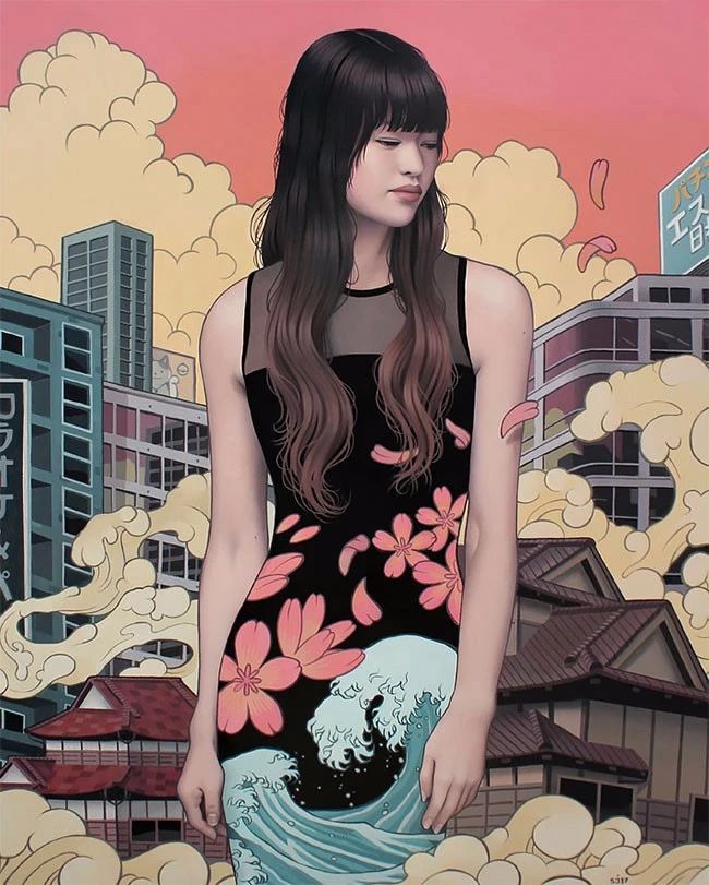 肖像插畫遇上植物花卉，碰撞出不一樣的火花！