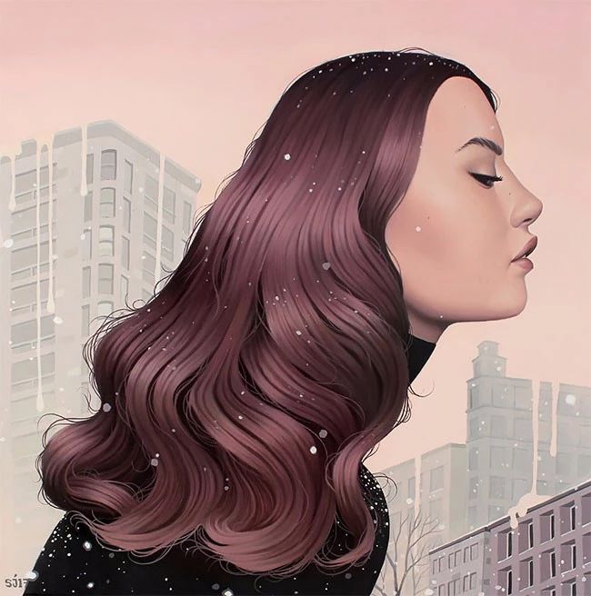 肖像插畫遇上植物花卉，碰撞出不一樣的火花！