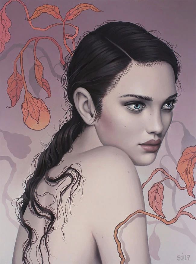 肖像插畫遇上植物花卉，碰撞出不一樣的火花！