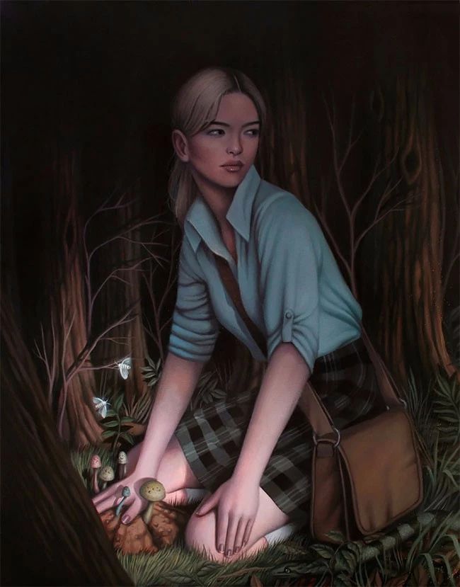 肖像插畫(huà)遇上植物花卉，碰撞出不一樣的火花！