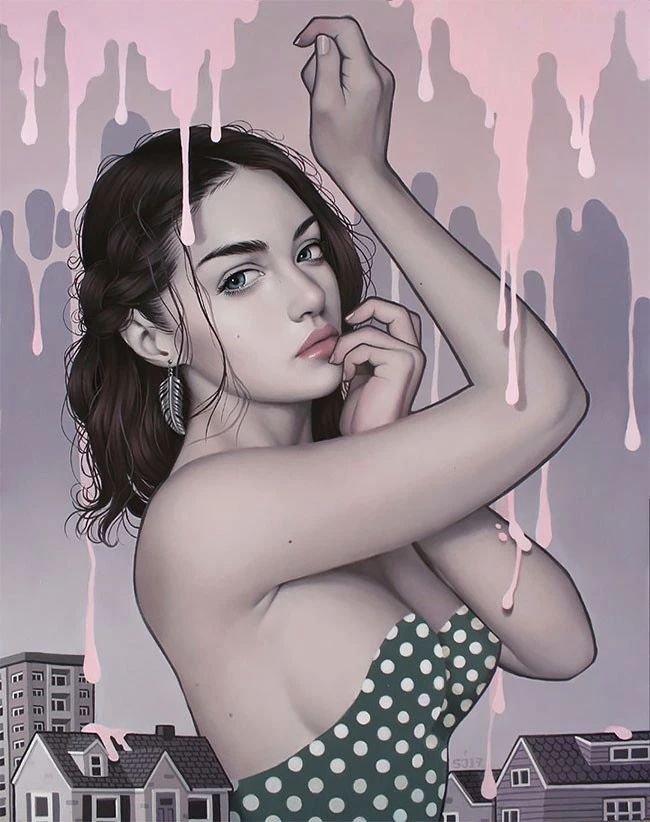 肖像插畫遇上植物花卉，碰撞出不一樣的火花！