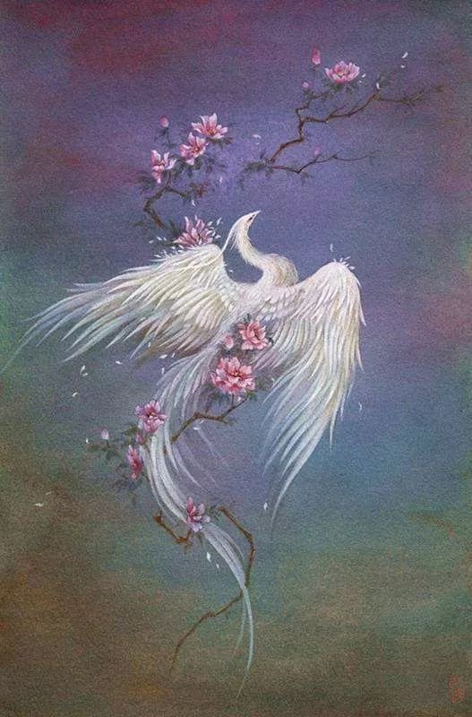 古典唯美插畫：杉澤的家佳樂文學水墨百鬼圖插畫