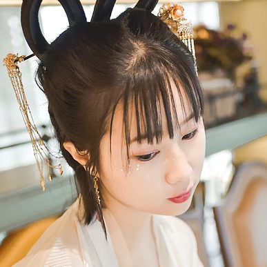 清新可愛小女孩女生頭像，唯美古風(fēng)真人頭像