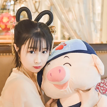 清新可愛小女孩女生頭像，唯美古風(fēng)真人頭像