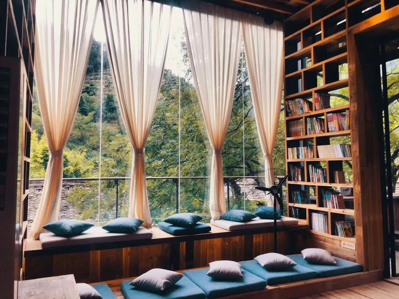 青田坐忘閣·藏書閣民宿，找回初心尋找回家的路