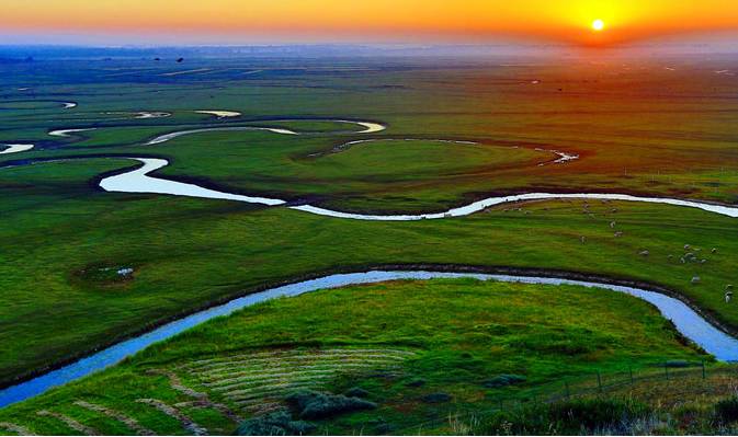 如詩如畫的草原意境，唯美風(fēng)景圖片！
