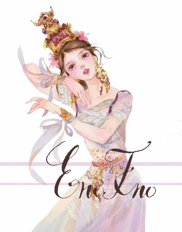 驚艷水彩插畫之美，獨特畫風(fēng)不一樣的美