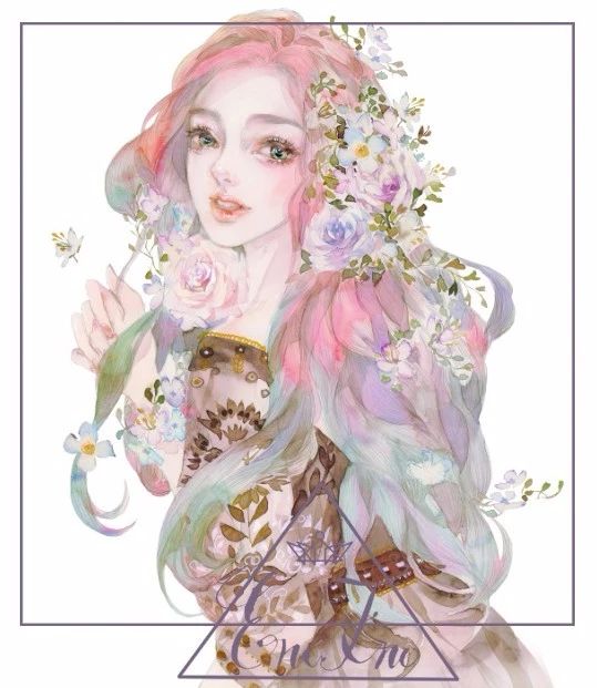 驚艷水彩插畫之美，獨特畫風(fēng)不一樣的美